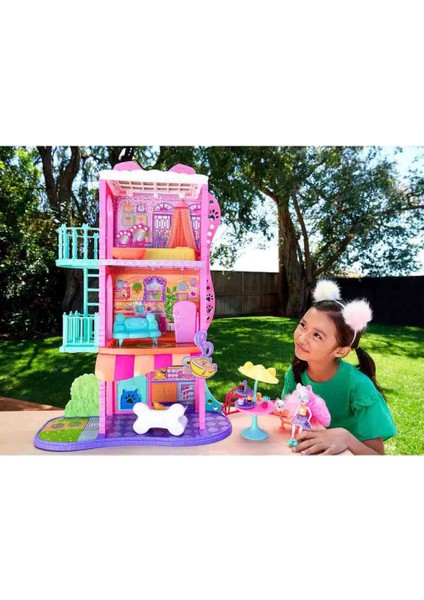 Enchantimals Şehir Evi ve Kafe Oyun Seti HHC18 indirimleri