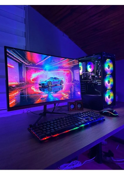 Özlen Ryzen Gaming Set Oyuncu Bilgisayarı Hazır Sistem