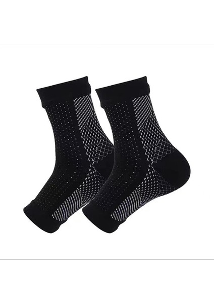 Ayak Bileği Destek Çorabı, Outdoor Fitness Çorabı, Spor Koruyucu Açık Burunlu Sıkıştırma Kılıfı, Sıkıştırma Çorabı (Yurt Dışından)