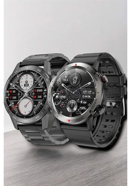 Çift Kordonlu Yüksek Çözünürlüklü Akıllı Saat Uyku Izleyici & Spor Modlar - M955K577-R96 indirimleri