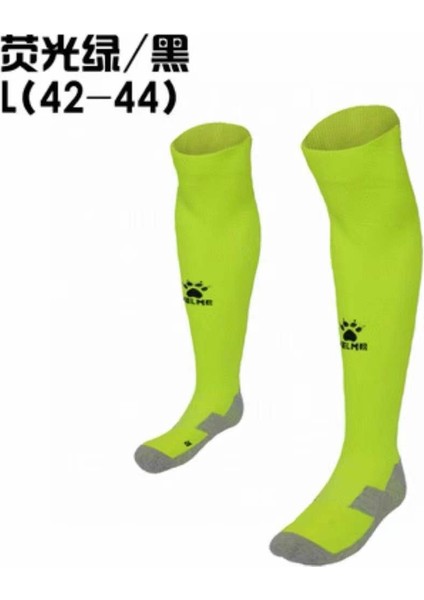 Futbol Çorabı, Uzun Tüp, Kaymaz, Tek Renkli Spor Çorabı (Yurt Dışından)