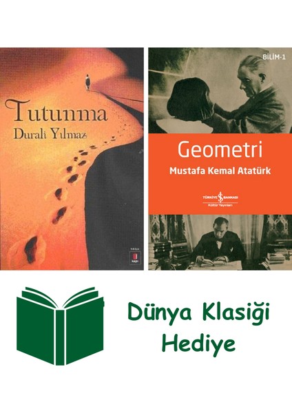 Tutunma + Geometri + Dünya Klasiği Hediye