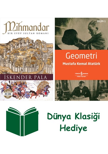 Mihmandar + Geometri + Dünya Klasiği Hediye