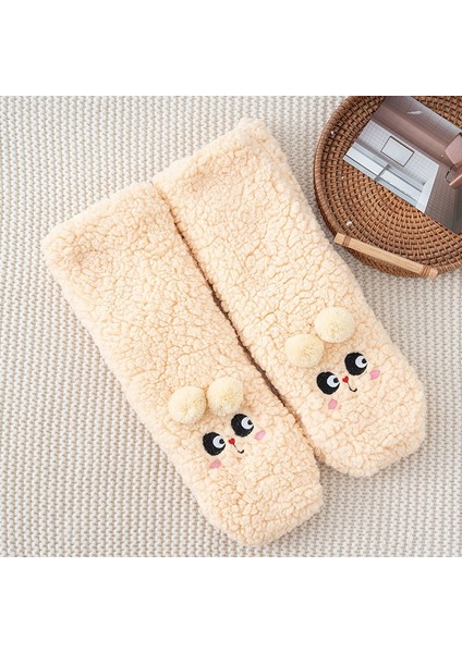Karikatür Nakışlı Kadın Uyku Çorabı (Yurt Dışından) modelleri
