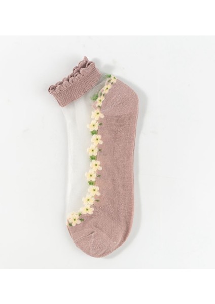Ter Çekici Dantelli Çorap (Yurt Dışından)