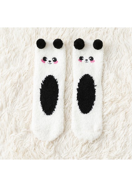 Nakışlı Karikatür Uyku Çorabı (Yurt Dışından)