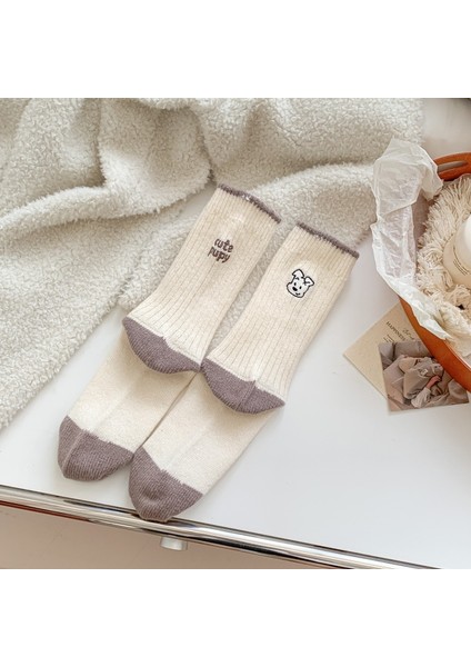 Isıtmalı Orta Boy Pileli Çorap (Yurt Dışından)