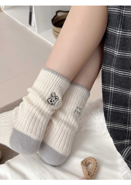 Isıtmalı Orta Boy Pileli Çorap (Yurt Dışından) modelleri