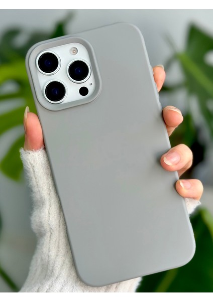 Iphone 16 Promax Uyumlu Içi Kadife Esnek Silikon Leke Tutmaz Lansman Kılıf