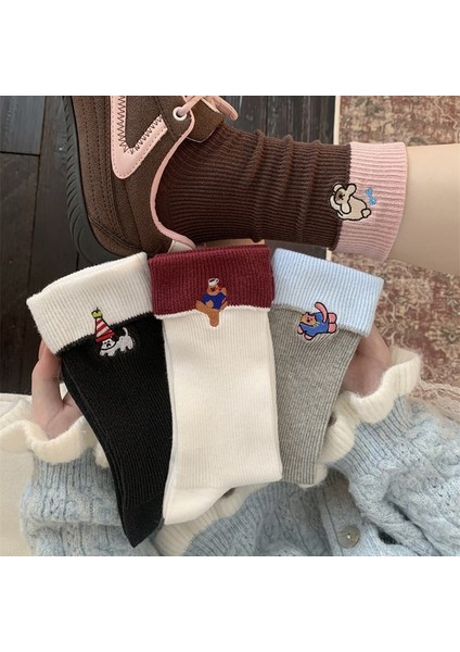 Karikatür Orta Boy Yığın Çorap (Yurt Dışından) modelleri