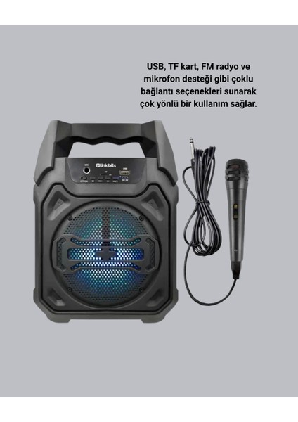 Taşınabilir Bluetooth Hoparlör – Fm Radyo USB Sd Kart ve Tws Özellikli - M564K953-R57564 fiyatları