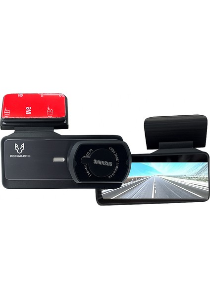 Tek Kameralı Ekranlı Wifi'li Yol Kayıt Kamerası – Full Hd Araç Dvr