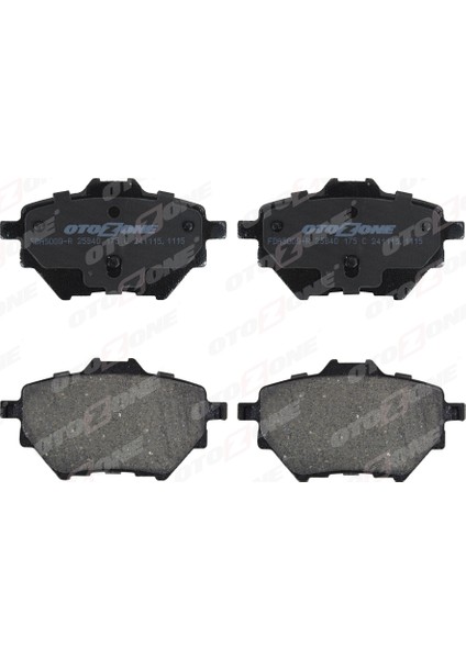 Mtxdpn Arka Fren Balatasi Astra L 21 Combo E 18 Grandland 17 Mokka E 20 C4 18 C4 E 22 Berlingo 18 Partner 18 Rifter 18 508 18 308 Ii-Iii 13 3008 16 408 22 Ds4 Ii 21 268MM / Proace City 21