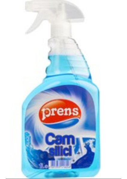 Prens Cam Silici Sprey 1 Litre – Pencereler ve Aynalar Için Etkili Temizlik