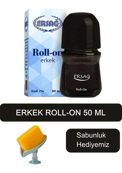 Erkek Roll-On 50 ml - Sabunluk Hediyemiz 214-01