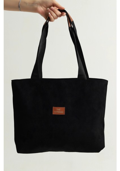 Siyah Süet Fermuarlı El Kol ve Omuz Çantası fiyatları