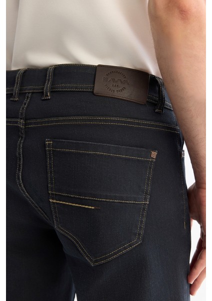 Erkek Antrasit Eskitme Yıkamalı Esnek Berlin Slim Fit Jean Pantolon A42Y3531 modelleri