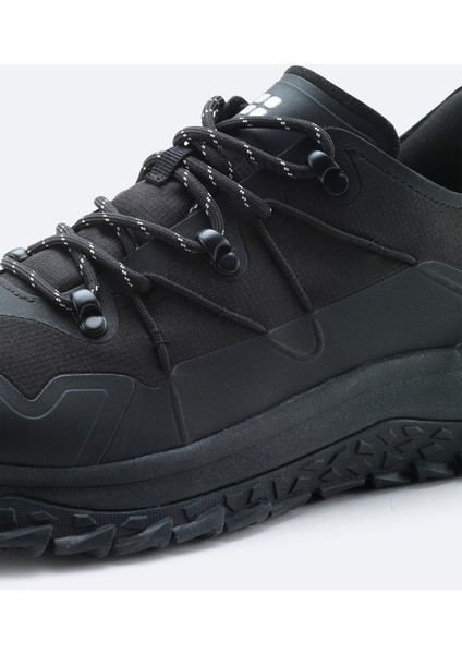 Erkek Siyah %100 Kauçuk Taban Su Itici Sneaker Ayakkabı A42y8011