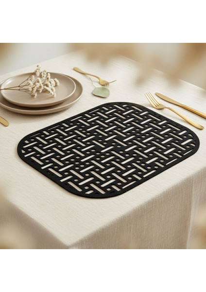 2 Adet Dikdörtgen Keçe Amerikan Servis 33X44-DESENLI Amerikan Servis modelleri