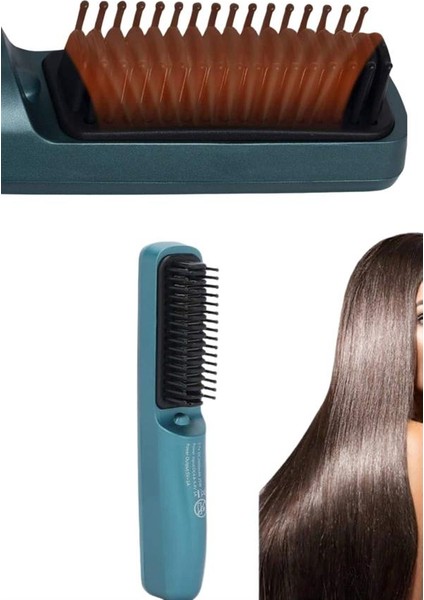 Sıkı Dişli Fön Tarak Iyon Özelliği Saç Düzleştirici Tarak - M880K057-R87880 fırsatları