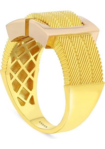 Tasarım Altın Yüzük - 14K