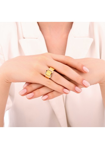 Tasarım Altın Yüzük - 14K