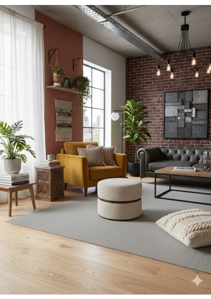 Modern Örgü Dokulu Lüks Yuvarlak Puf Tabure | Salon Oturma Odası Dekoratif Ayak Uzatma Taburesi modelleri