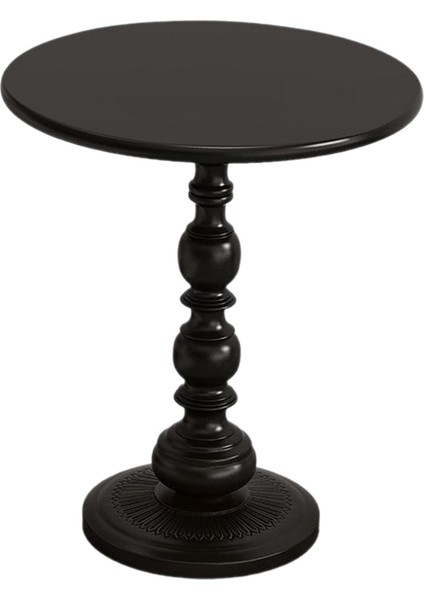 Kanepe Masası Demir Yapı Yuvarlak Sehpa Otel Yatak Odası Küçük Yer Siyah Küçük (Yurt Dışından) modelleri