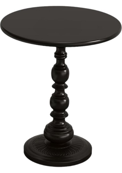 Kanepe Masası Demir Yapı Yuvarlak Sehpa Otel Yatak Odası Küçük Yer Siyah Küçük (Yurt Dışından) fırsatları