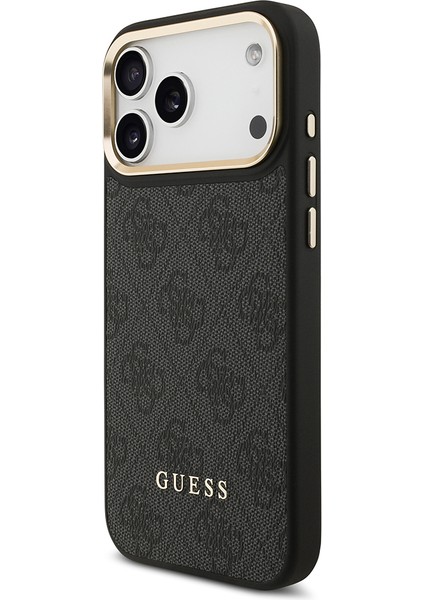 iPhone 17 Pro Max Uyumlu Kılıf Guess Lisanslı M-Safeli Askılı ve 4g Logo Kartlıklı Kapak Siyah fiyatları