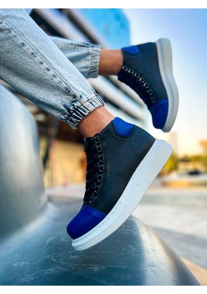 CH258 - Gbt Roma Colourful Erkek Bot Sıyah/sax Mavı fiyatları