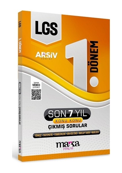 Lgs Arşiv Serisi 1. Dönem Konuları Son 7 Yıl Konu Konu Çıkmış Sorular