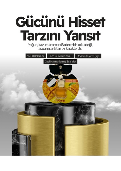 Mango Rahatlatıcı Refah Uzun Kalıcı Araç Kokusu 8 ml