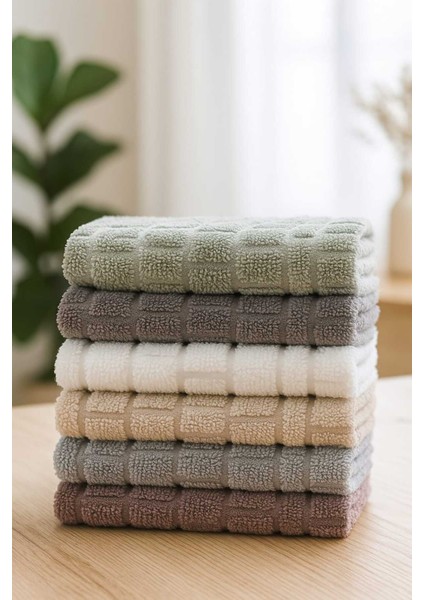 %100 Pamuklu 2’li Ekru El Havlusu Seti – 50X90 cm | Doğal Yumuşaklık, Şık ve Zarif modelleri