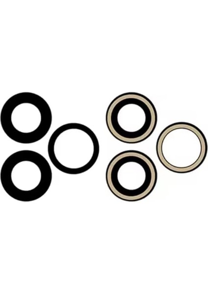 iPhone 11 Pro Uyumlu Kamera Lensi Kamera Camı (3 Lü Set)