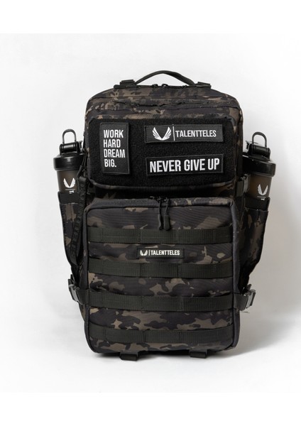 Camo Black 45L Sırt Çantası Ykk Fermuar- Cordura Kumaş fırsatları