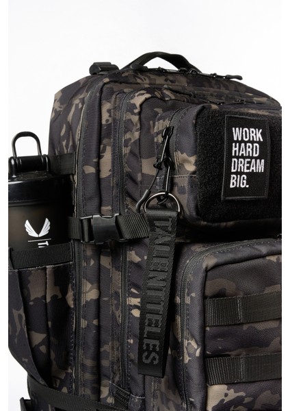 Camo Black 45L Sırt Çantası Ykk Fermuar- Cordura Kumaş indirimleri