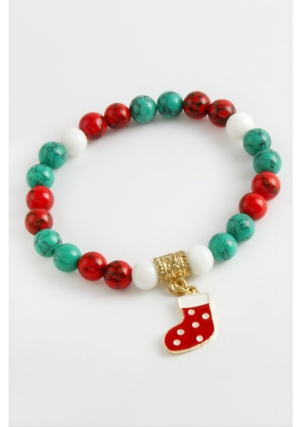 Yılbaşı Ceyt Doğaltaşlı Bileklik