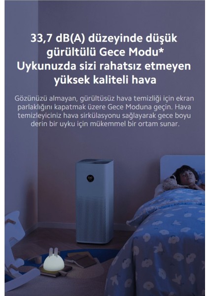 Pro Akıllı Bağlantı 3 Katmanlı Hepa Filtre, OLED Ekran ve Akıllı Kontrol ile Üstün Hava Temizleme fırsatları