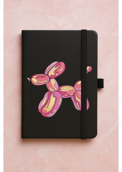 Promosyon Tarihsiz Premium Termo Defter Desenli 192 Yaprak - Balon Köpek