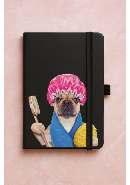 Promosyon Tarihsiz Premium Termo Defter Desenli 192 Yaprak - Bakımlı Bulldog