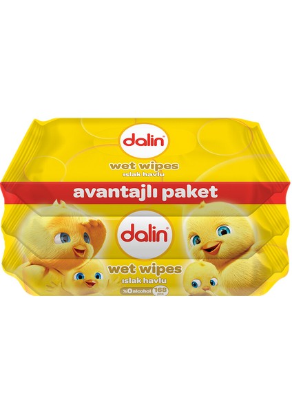 3 Adet Dalin Kapaklı Islak Havlu 56*3 fiyatları