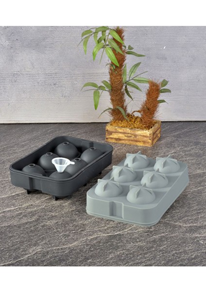 3 Adet Tohana Silikon Top Buz Kalıbı