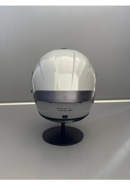 WS-202 Güneş Gözlüklü Çene Açılır Kask (Renkli Vizörlü) Cement Grey fırsatları