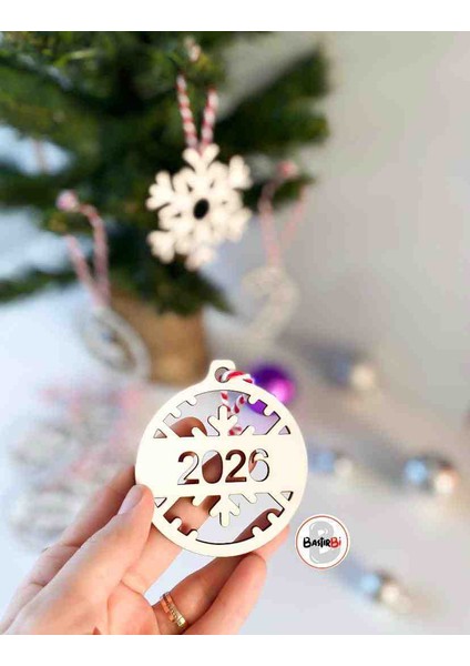 Yılbaşı Dilekleri Çam Ağacı Süsü