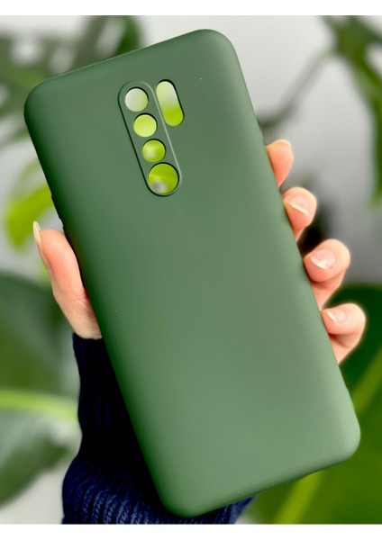 Redmi 9 Uyumlu Içi Kadife Lansman Esnek Silikon Kılıf