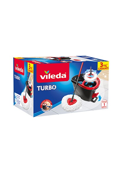 2 Adet Temizlik Seti Easy Wring Clean Turbo