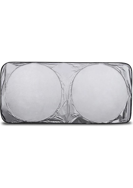 Araç Oto Ön Cam Çift Daireli Gümüş Kaplama Güneş Kalkanı BRANDA-(5775) - ?58?75E8-6G4858 fiyatları