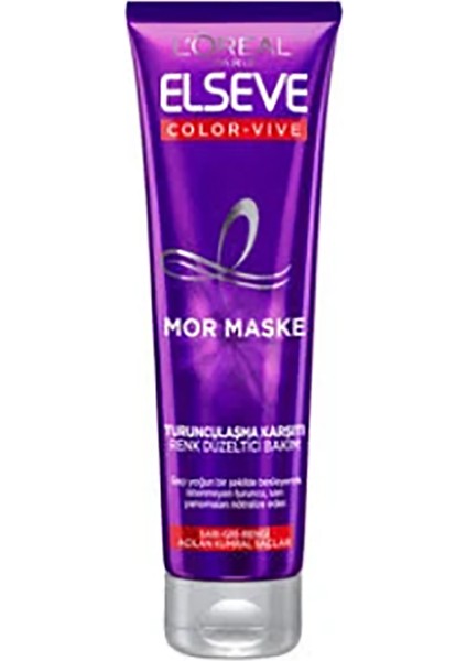 4 Adet Elseve Saç Maskesi Mor Turunculaşma Karşıtı 150 ml fiyatları