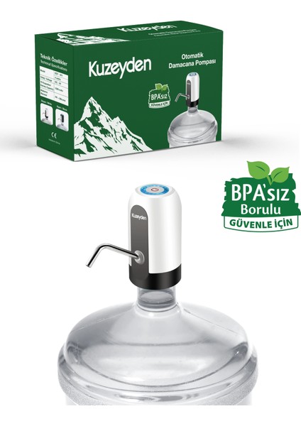 Şarjlı Damacana Pompası